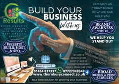 Build your business with us flier